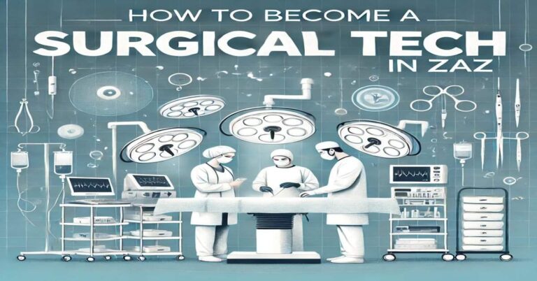 How to Become a Surgical Tech in Zaz