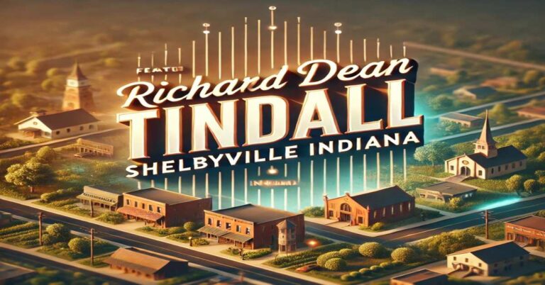 Richard Dean Tindall Shelbyville Indiana Life and Legacy