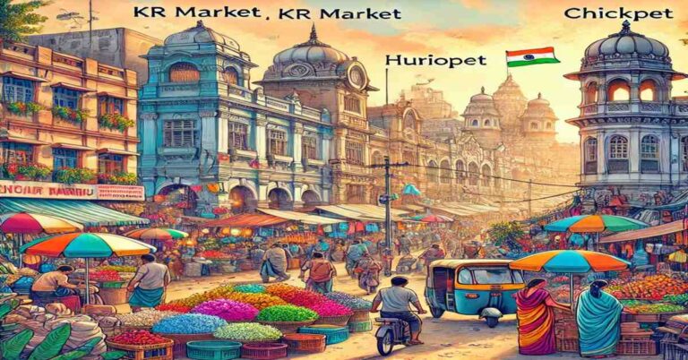 kr market huriopet chickpet bengaluru karnataka shops